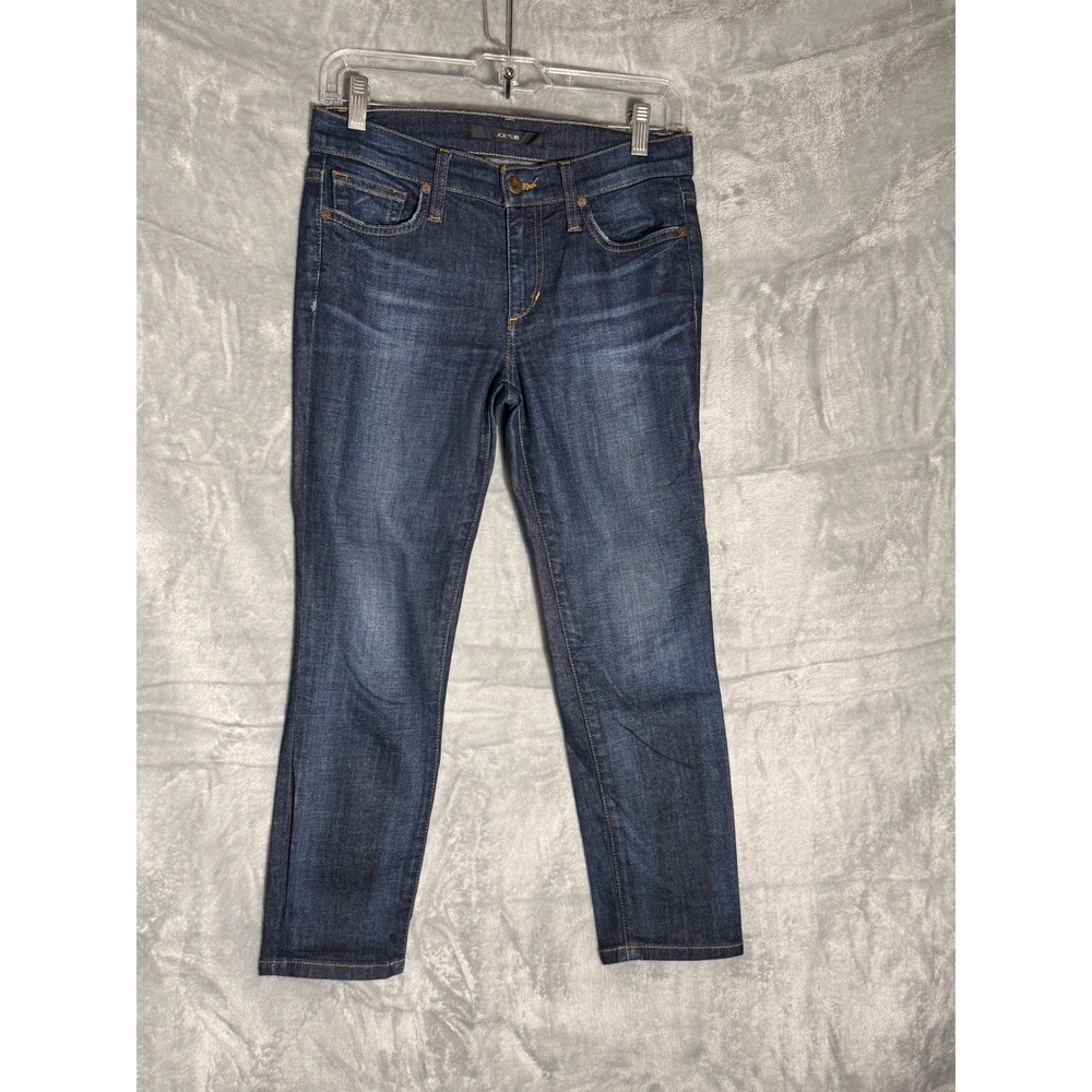 Joe's Jeans Womens 26 Dark Wash Straight crop length Denim Blue Jeans